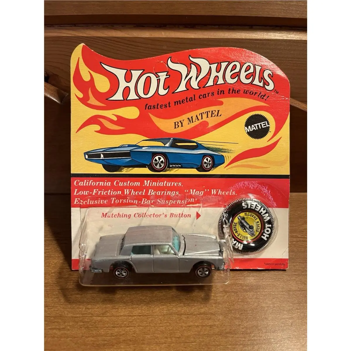 Hot Wheels Red Line Rolls Royce 1969 In Blister Unpunched