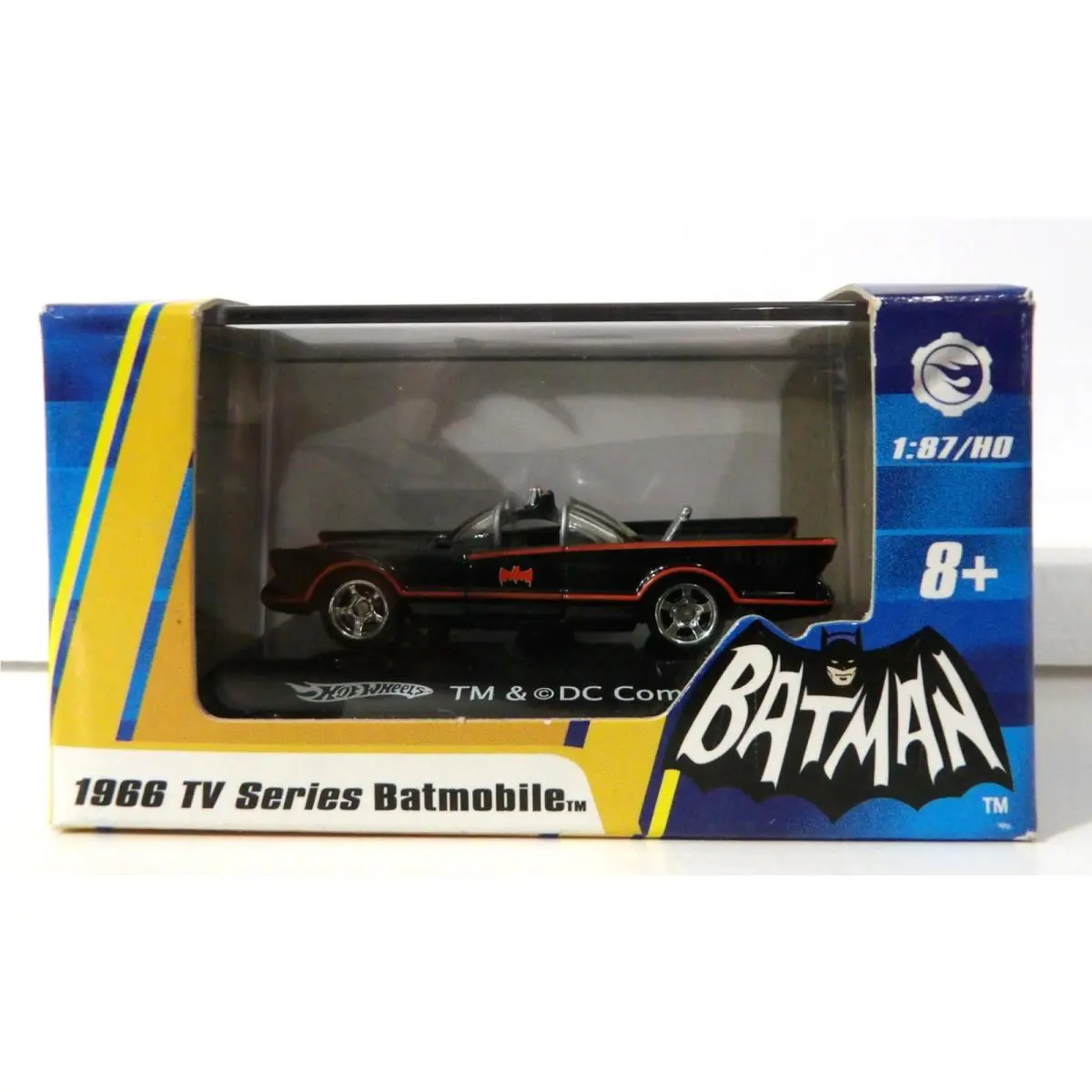 Hot Wheels 2009 HO 1/87 1:87 Scale 1966 TV Series Batman Batmobile DC Comics