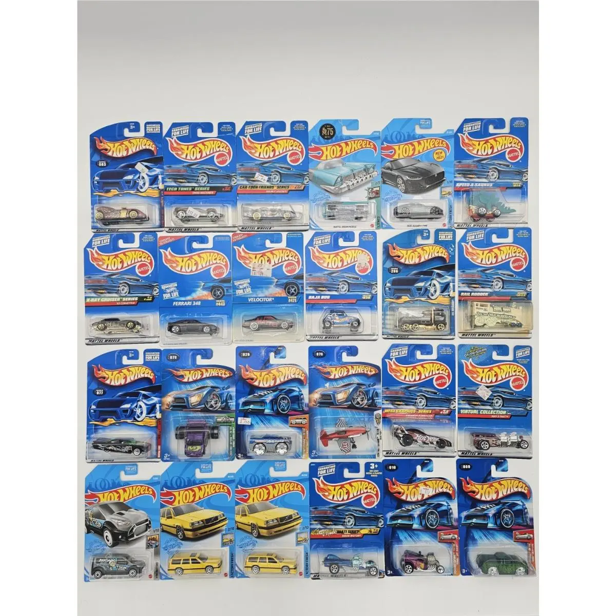 Hot Wheels Cars From The 90`s To 2023`s 78 Toy Cars