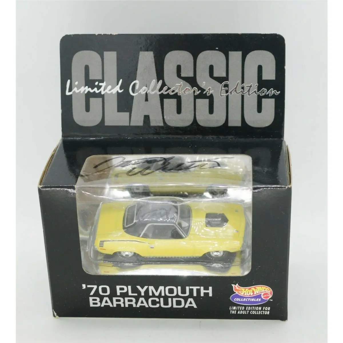 Hot Wheels 1970 Plymouth Barracuda -signed by Designer Dave Weise