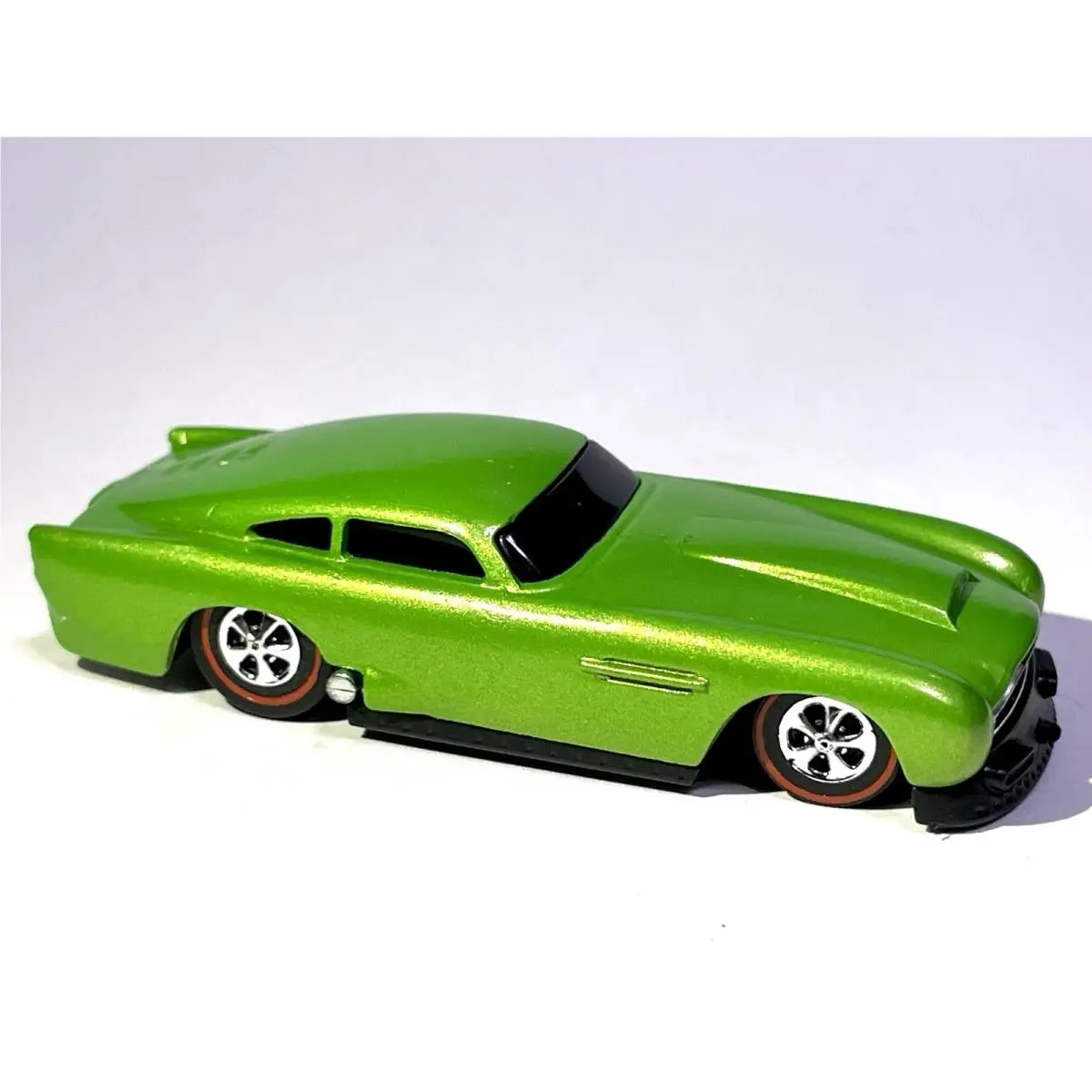 Custom Made Candy Apple Green Redline Hot Wheels Aston Martin DB4GT