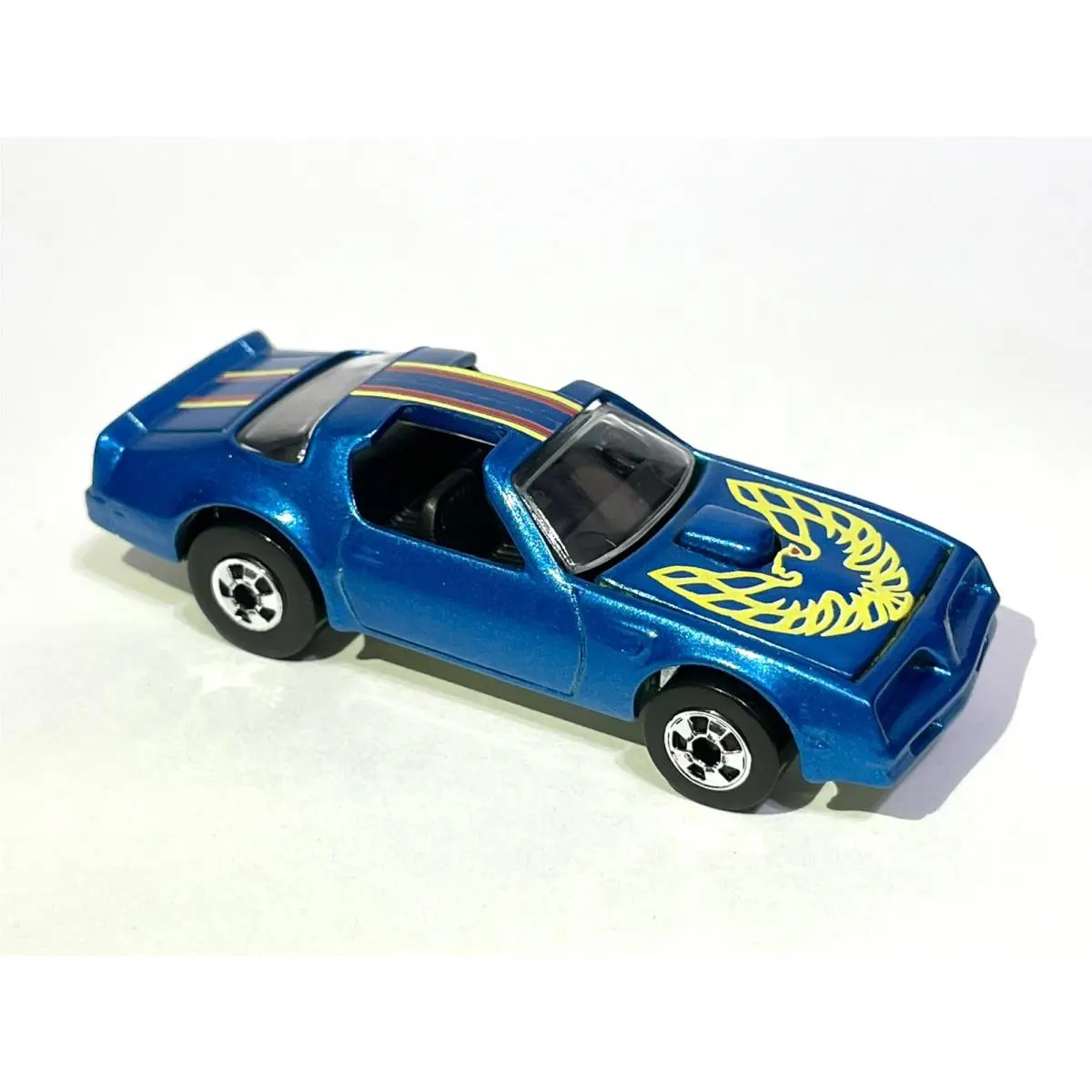 ⬜ Custom Made Hot Wheels Hot Bird - Metallic Blue Blackwall Hotbird