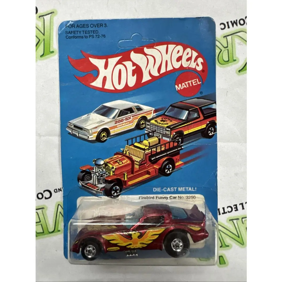 Hot Wheels Firebird Funny Car No. 3250 Unpunched