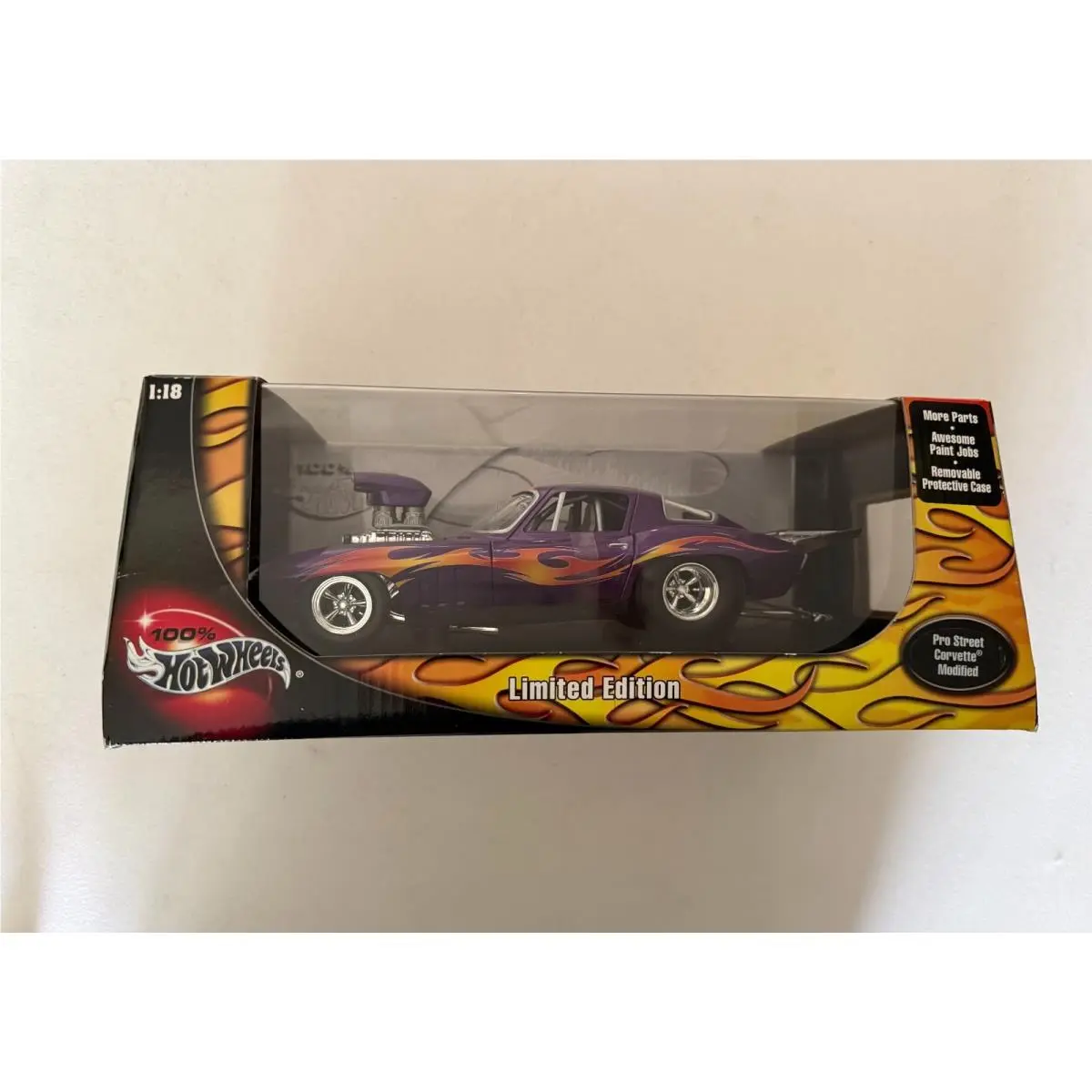 Hot Wheels Limited Edition Pro Street Corvette Modified 1:18 BD6
