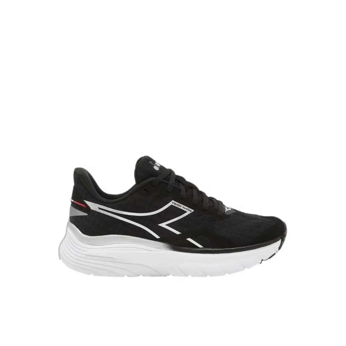Diadora Equipe Nucleo Black / Silver / White 179095-C3513 Women`s Size 8 Medium