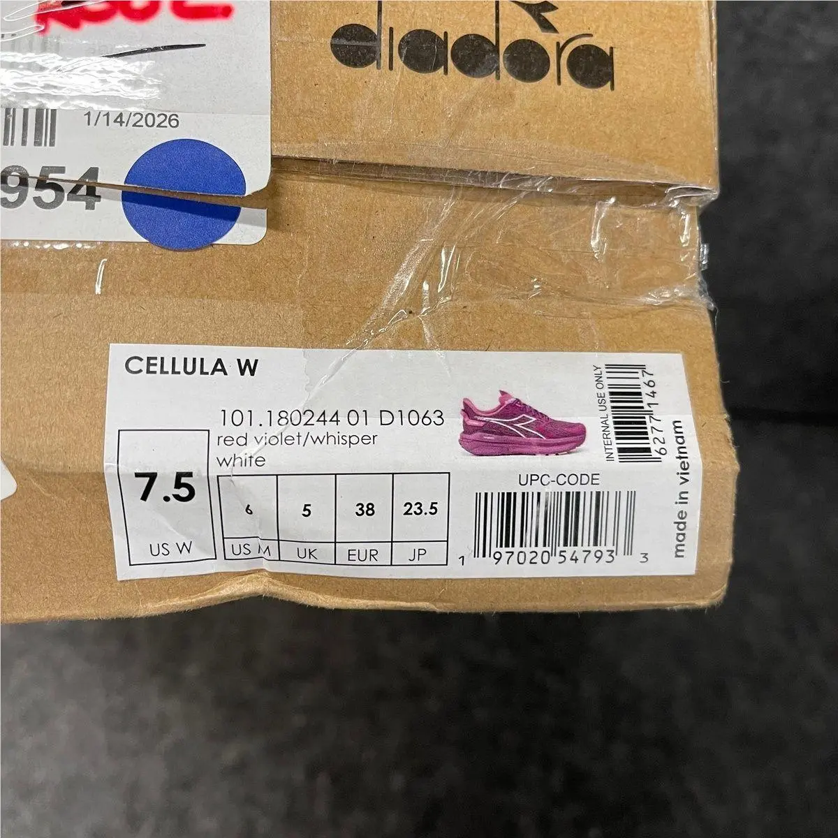 Diadora shoes - vs-195985 - vs-195985 - Purple (UPC: 197020547933) 5