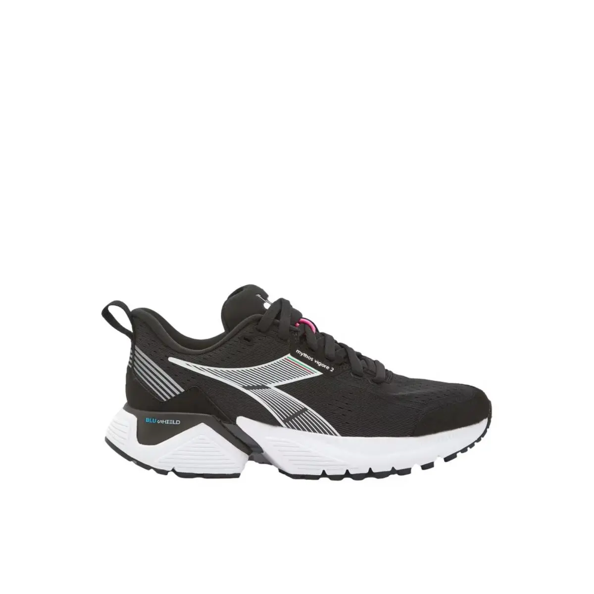 Diadora Mythos Blushield Vigore 2 Black / White / Pink Fluo 179072-C5202 Women`s