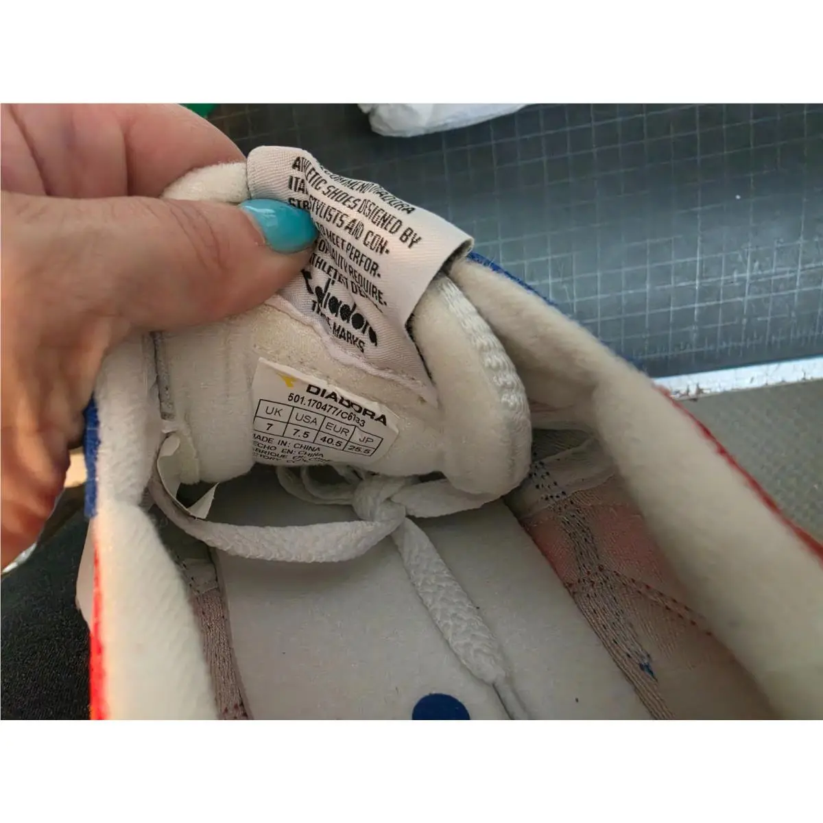 Diadora shoes - Diadora n92 90s retro - retro - RETRO - Multicolor 6