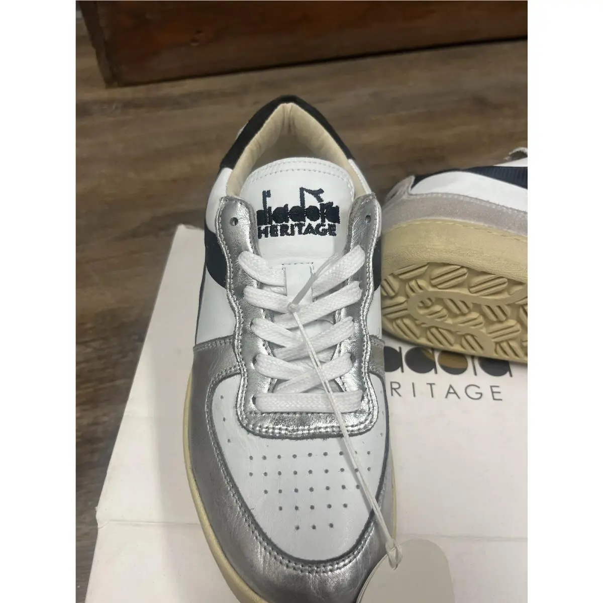 Diadora shoes - Diadora Mi Basket - Basket - White 0