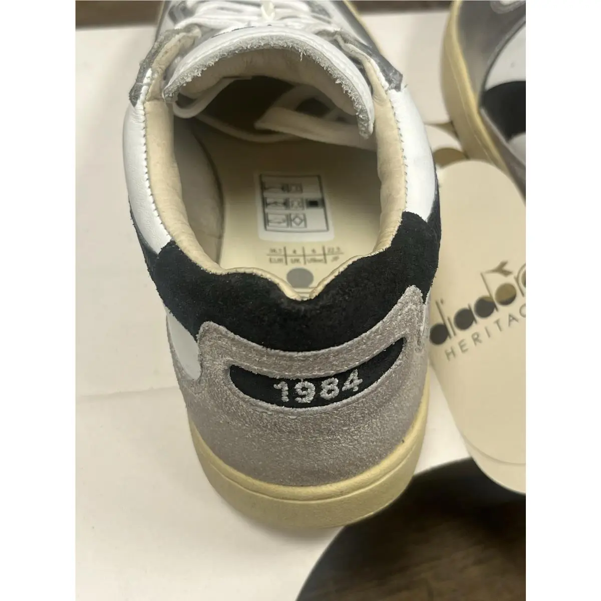 Diadora shoes - Diadora Mi Basket - Basket - White 4