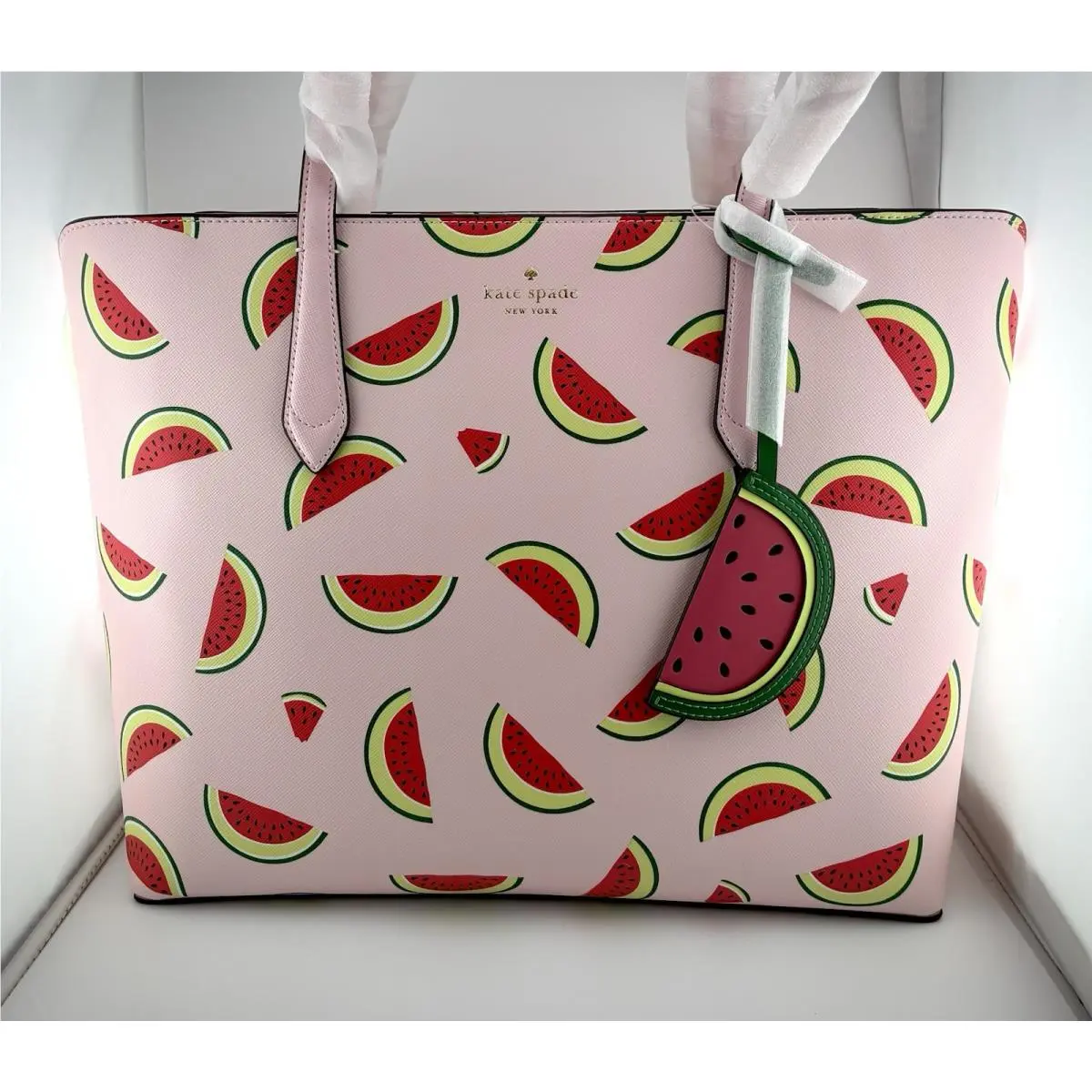 Kate Spade Marlee Watermelon Party Tote Pink Multi