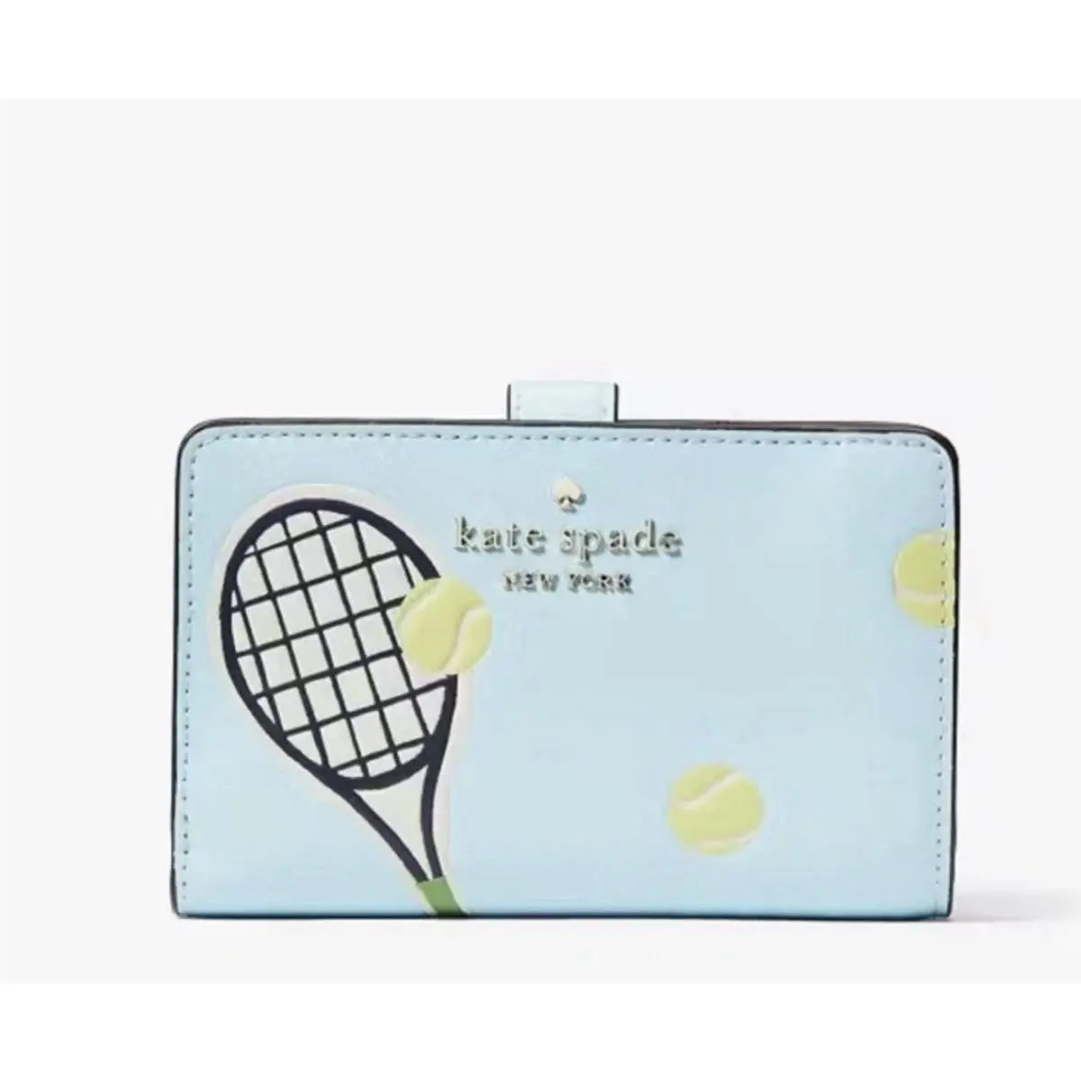 Kate Spade Grand Slam Tennis Medium Compact Bifold Wallet