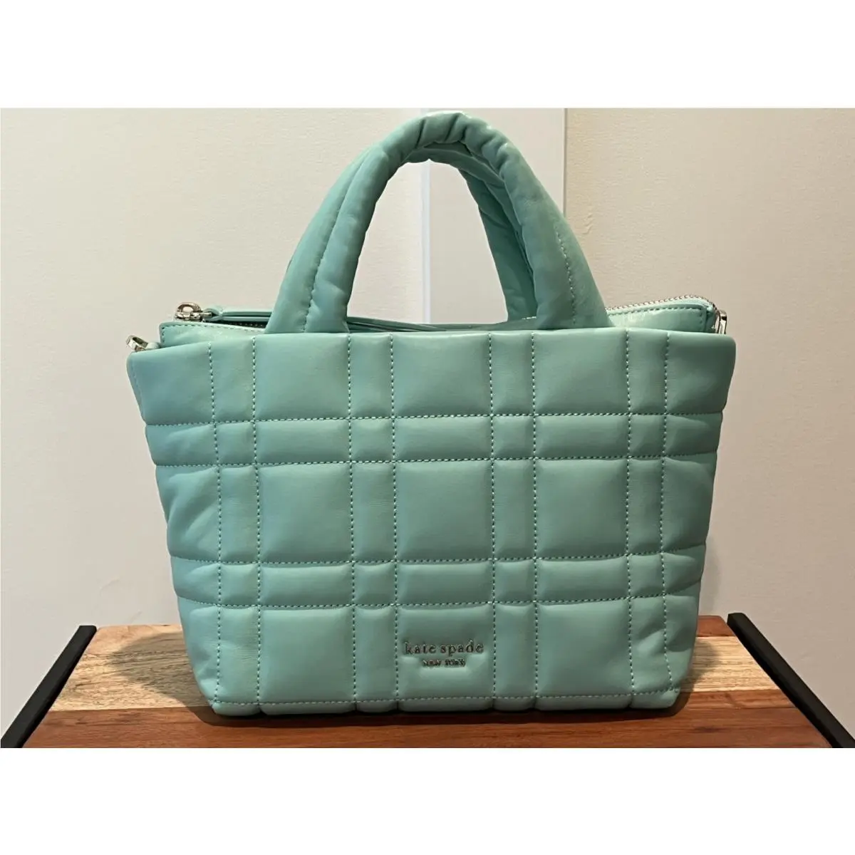 New York Softwhere Quilted Leather Mini Tote Purse by Kate Spade