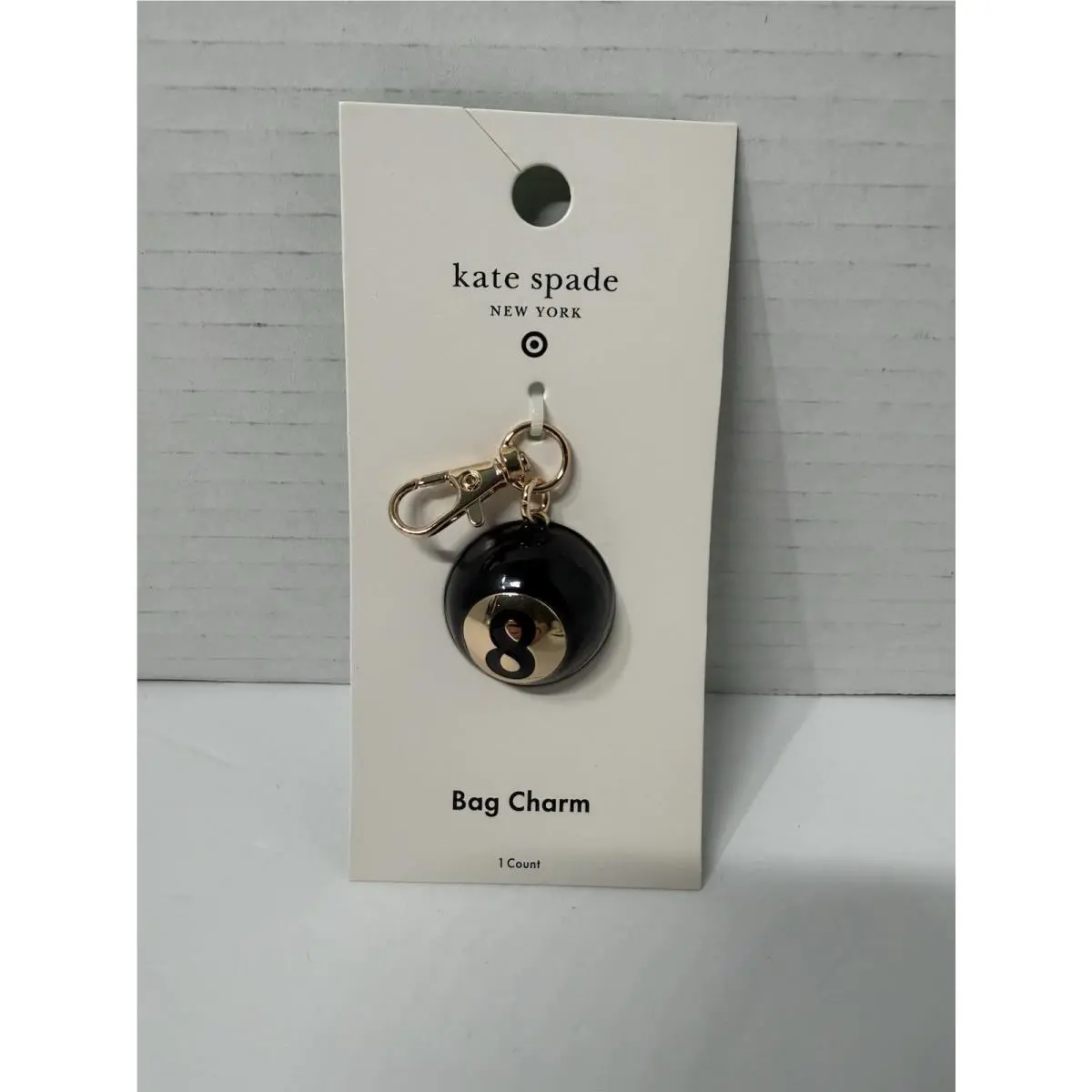 New Magic 8 Ball Bag Charm Keychain - Kate Spade New York x Target