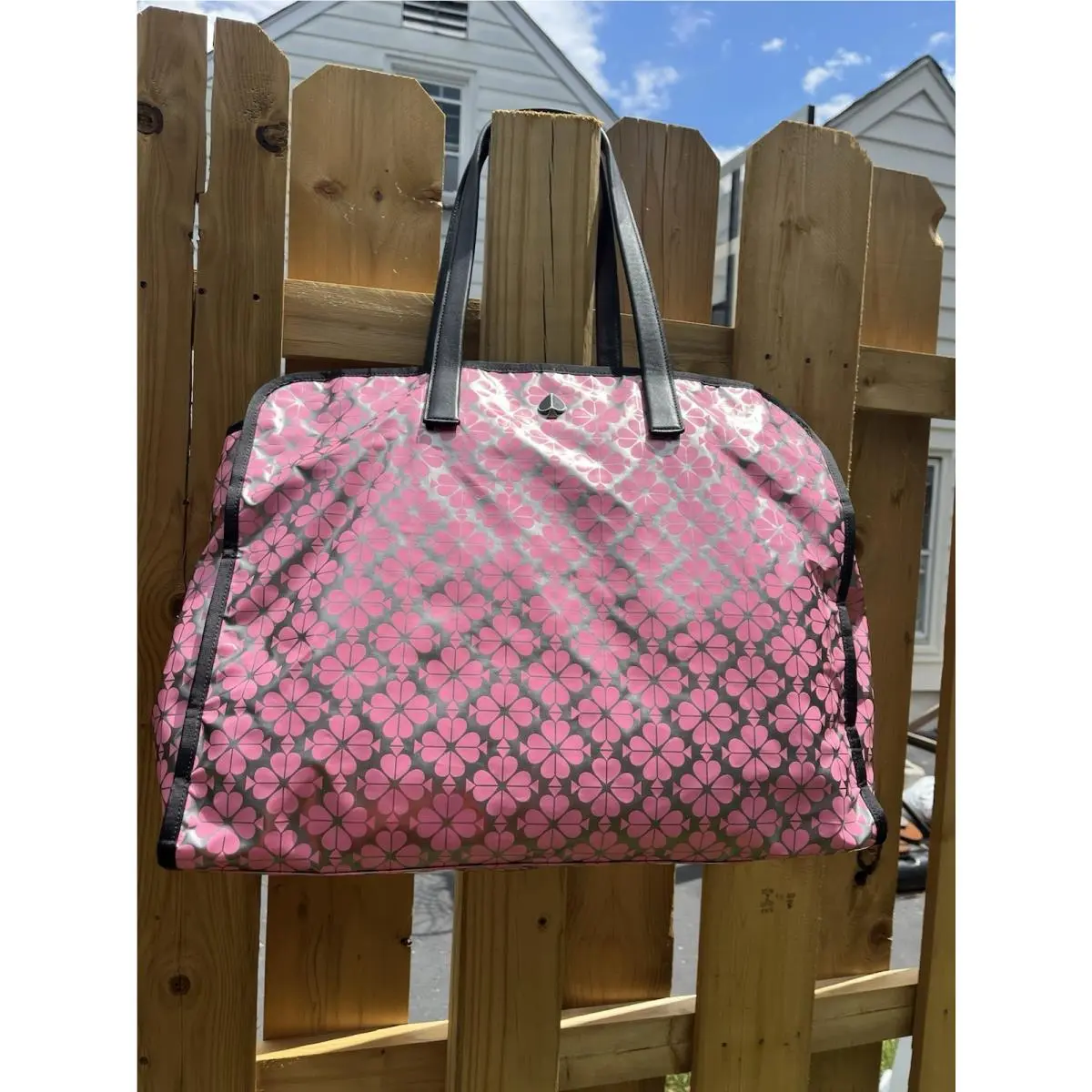 Nylon Tote Shopper Morley Extra Large Tote Silver by Kate Spade