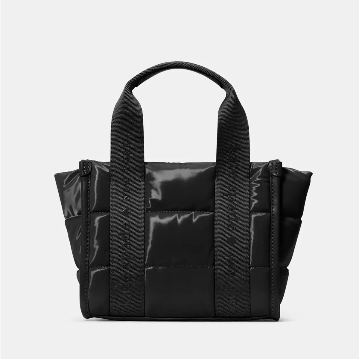 Kate Spade Kip Puffy Mini Tote Crossbody Black