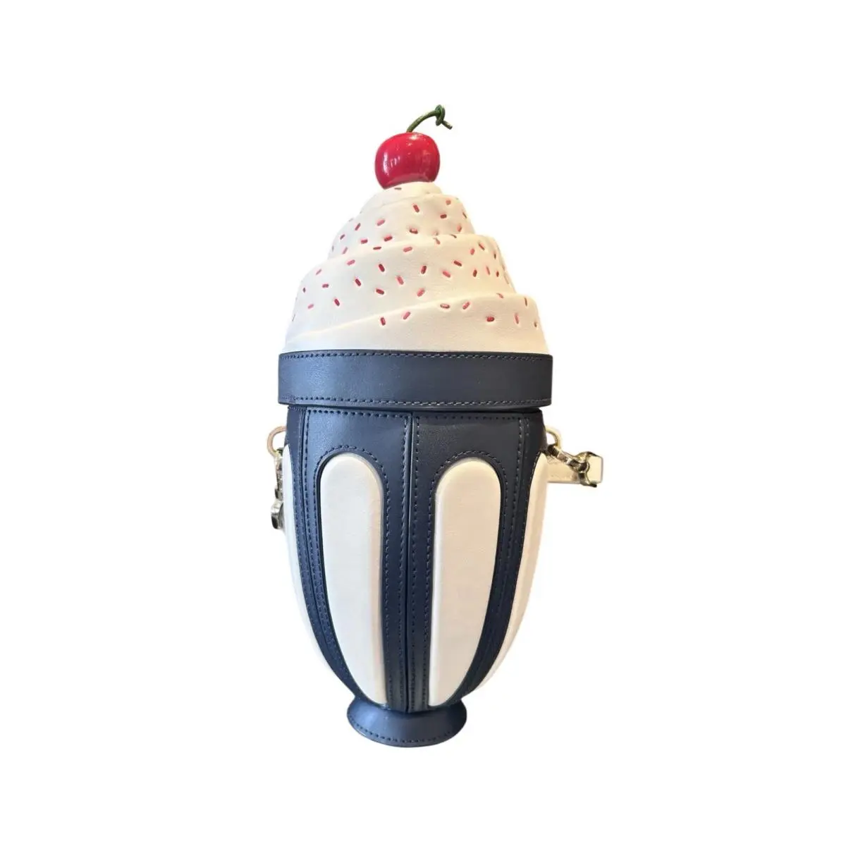 Kate Spade Bing Ice Cream Sundae Crossbody K6053 Ivory Navy Multicolor