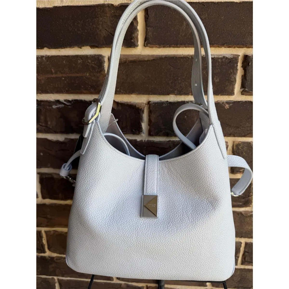 Deco Medium Crossbody Tote Pale Sapphirine Light Blue by Kate Spade