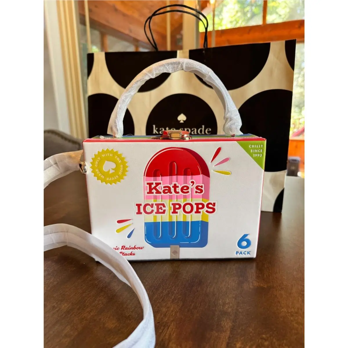 Kate Spade Snack Bar Popsicle Crossbody Bag KL040 Limited Edition Purse