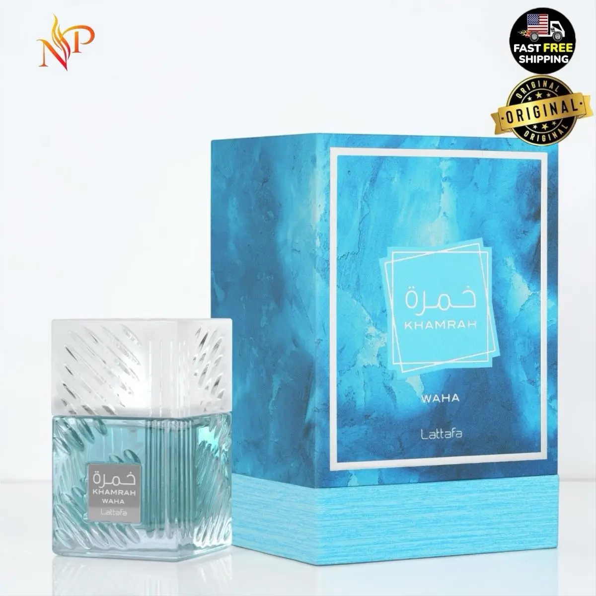 Khamrah Waha By Lattafa Eau de Parfum 3.4 oz 100ml Unisex Made In U.a.e