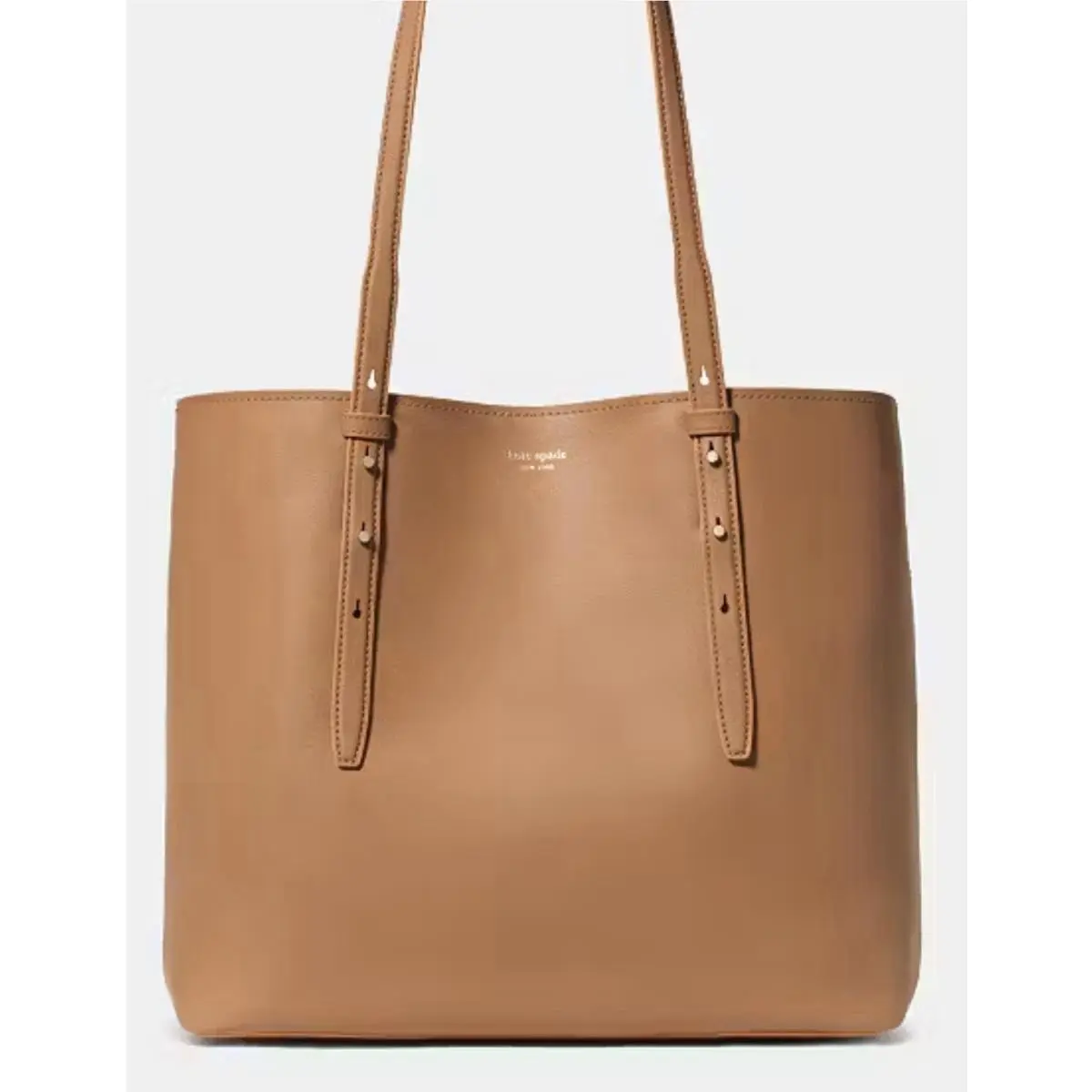 Kate Spade Do It All Tote Cavern Clay Leather Suede Lining New with Dustbag