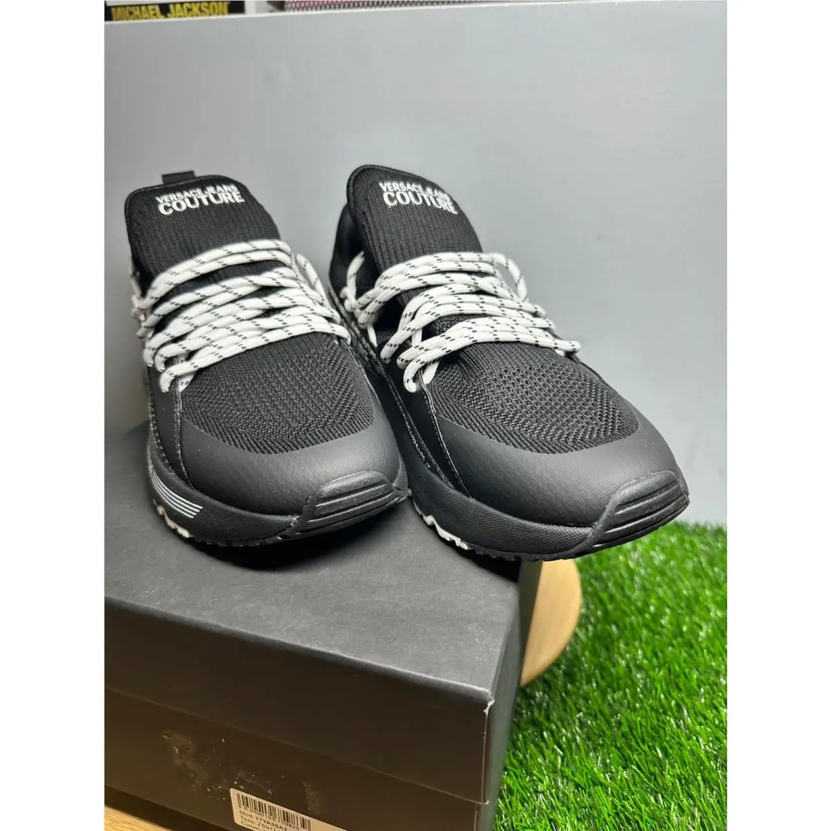 Versace shoes - Versace Jeans Couture Fondo Super Dis.57 - 74VA3SS1-ZP214-899 - Black 1