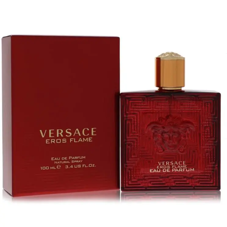 Versace Eros Flame Cologne By Versace For Men 3.4 Oz Eau De Parfum Spray