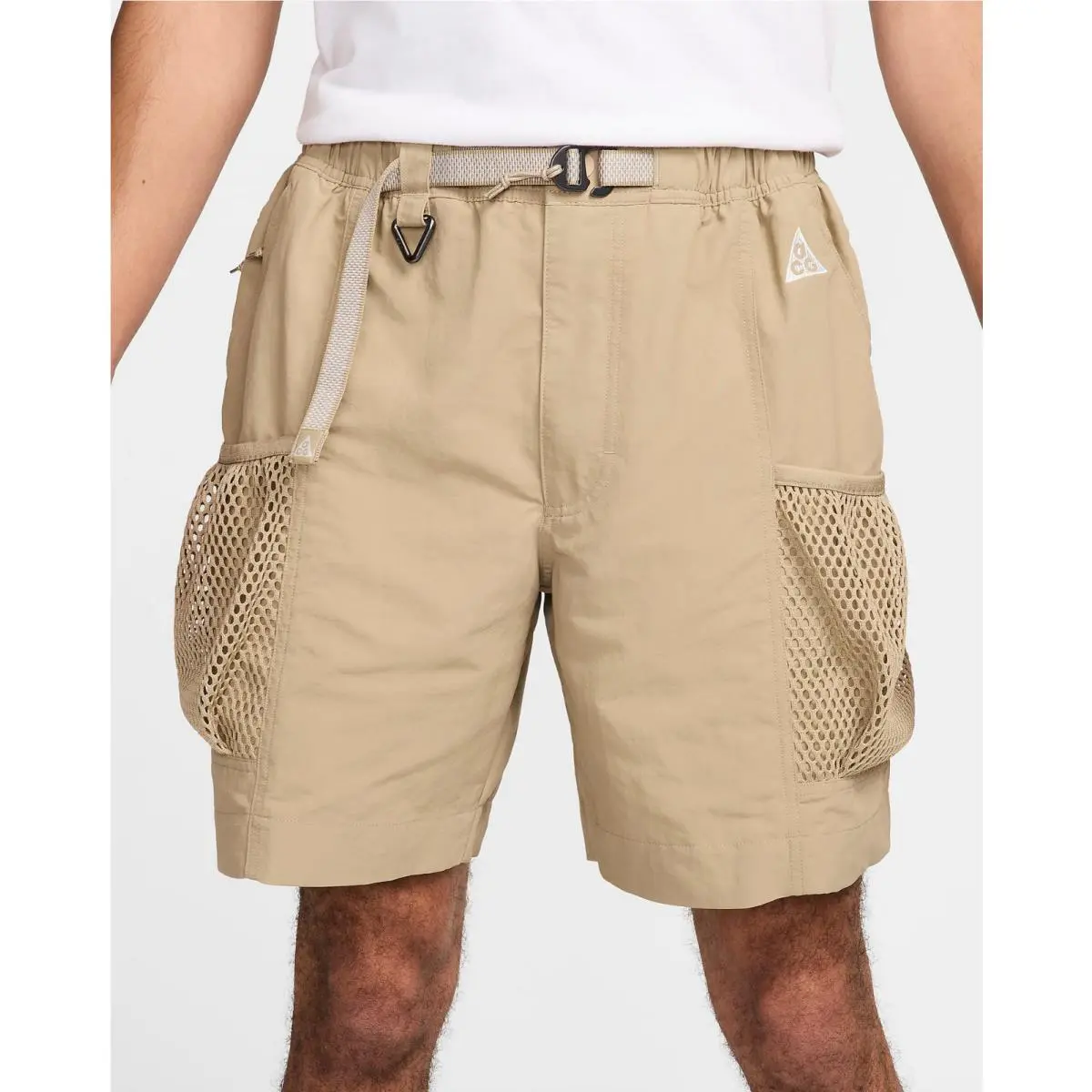 Nike Acg Snowgrass Men`s Cargo Shorts Khaki DV9405 247