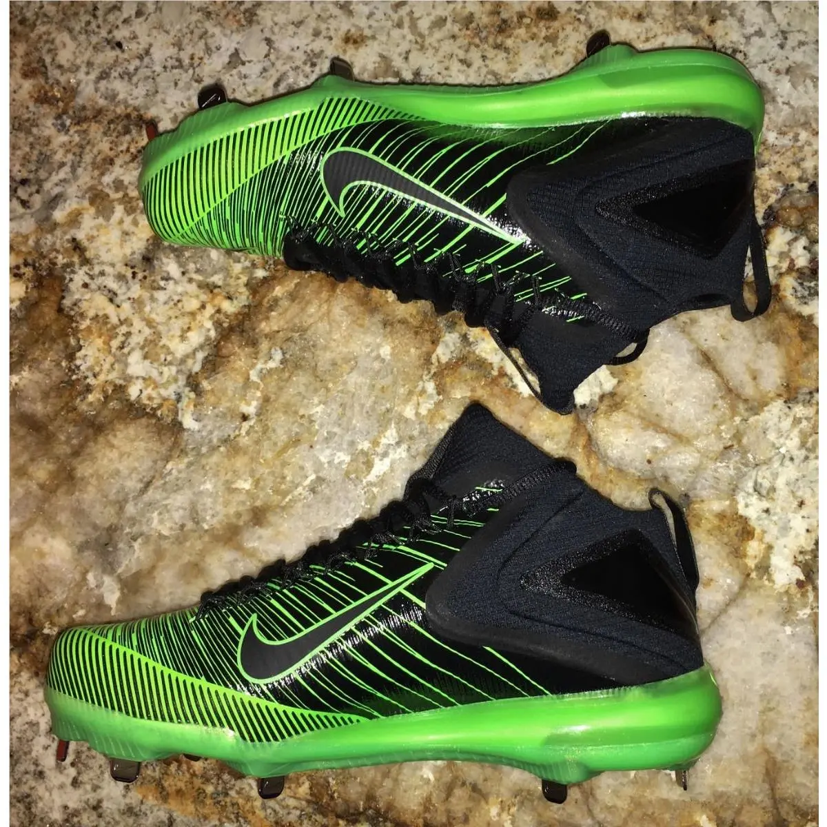 Nike shoes - NIKE Trout 3 ASG Baseball Cleats - 844627 - Green 8
