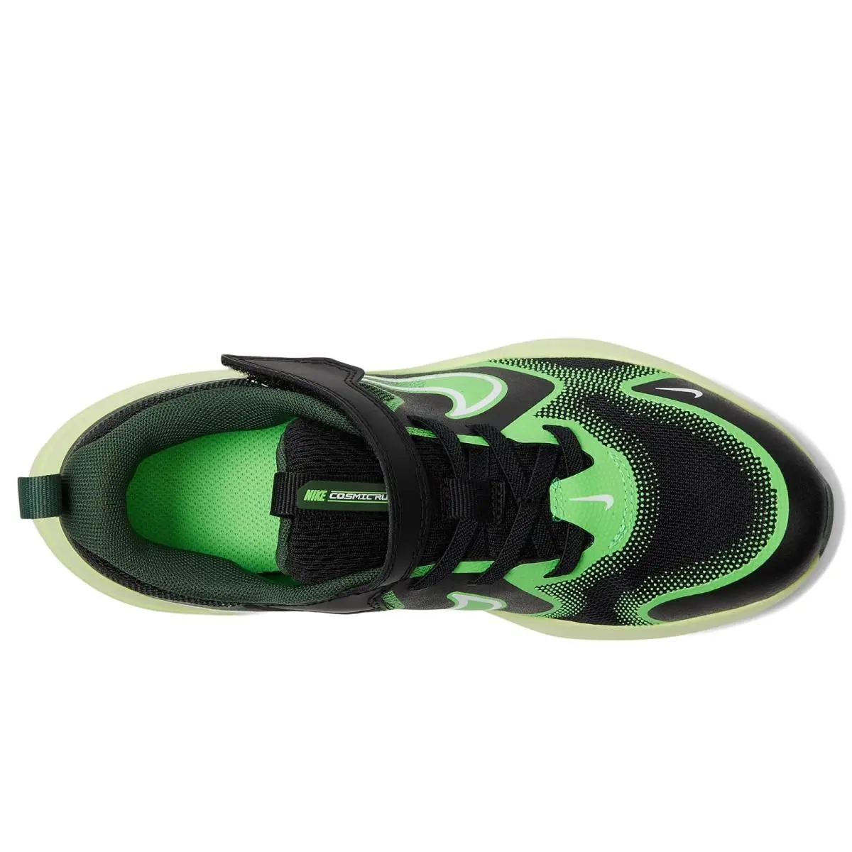 Nike shoes - Black/White/Light Liquid Lime/Fir 0