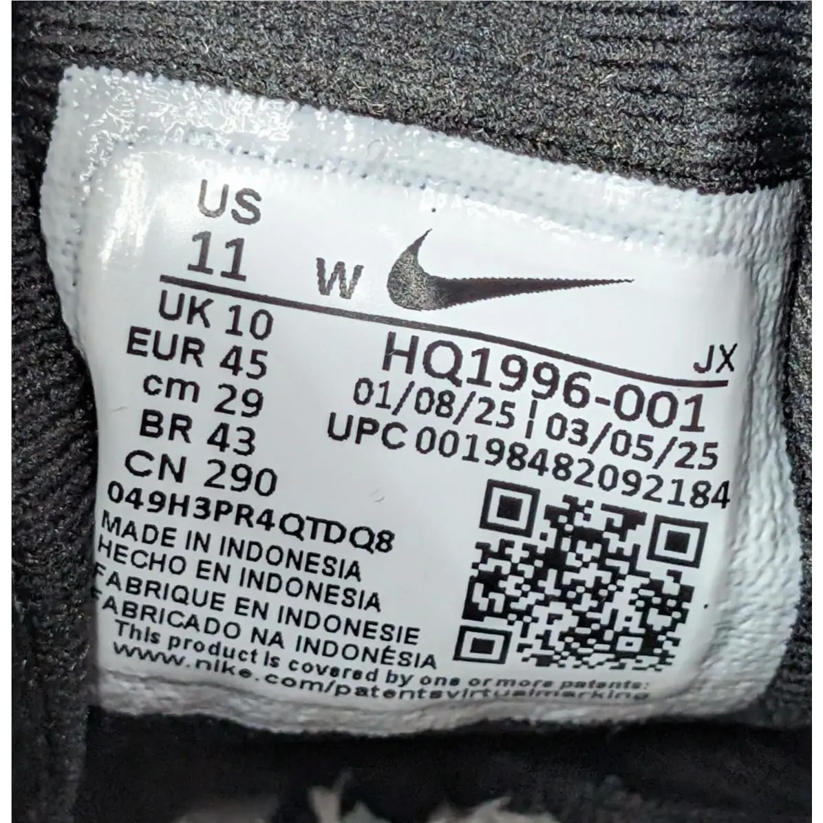 Nike shoes - Nike Revolution 8 - Revolution - HQ1996-001 - Black/White 19