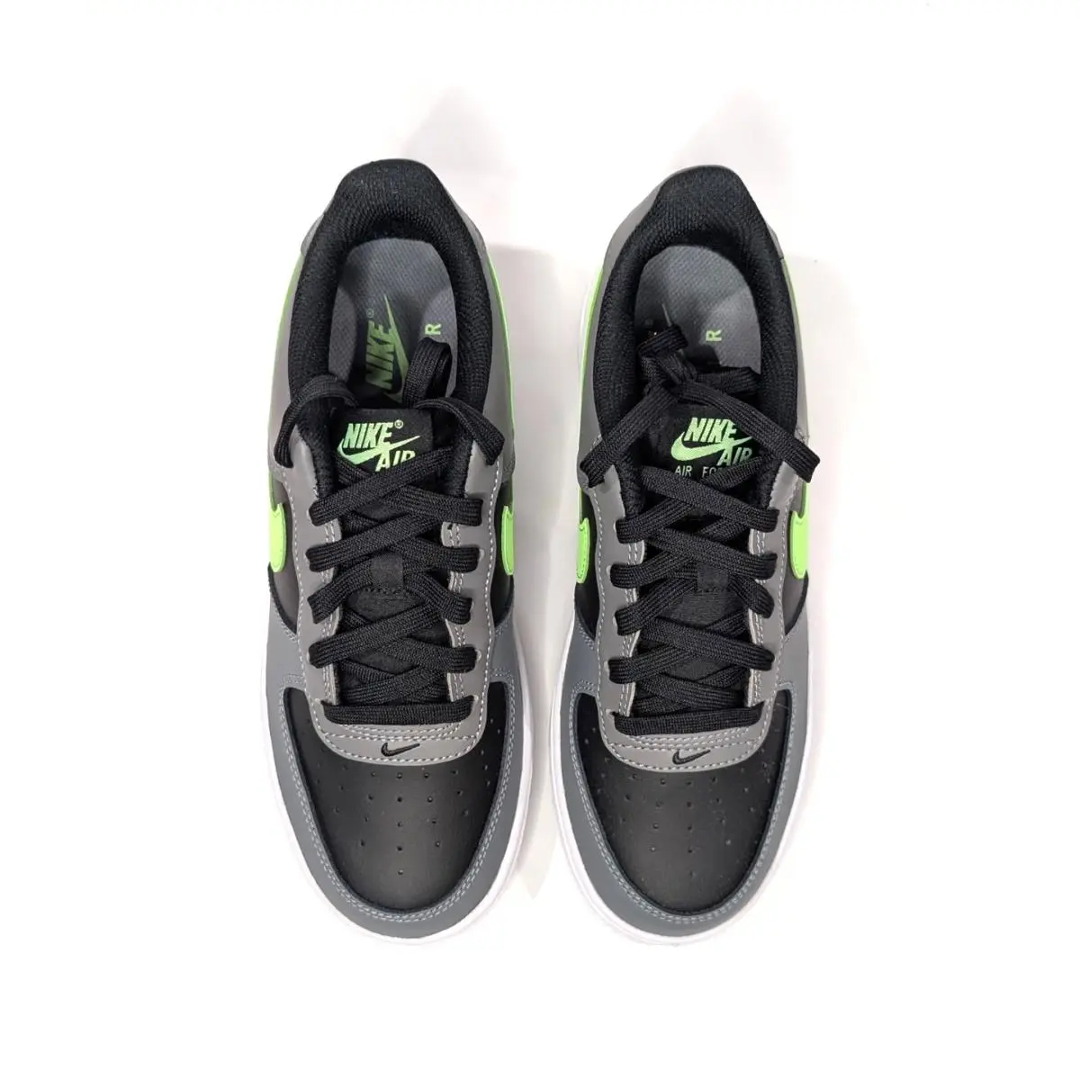 Nike shoes - Nike Air Force 1 - Air Force - CT3839 CT3839-010 - Black/Lime/Grey 9