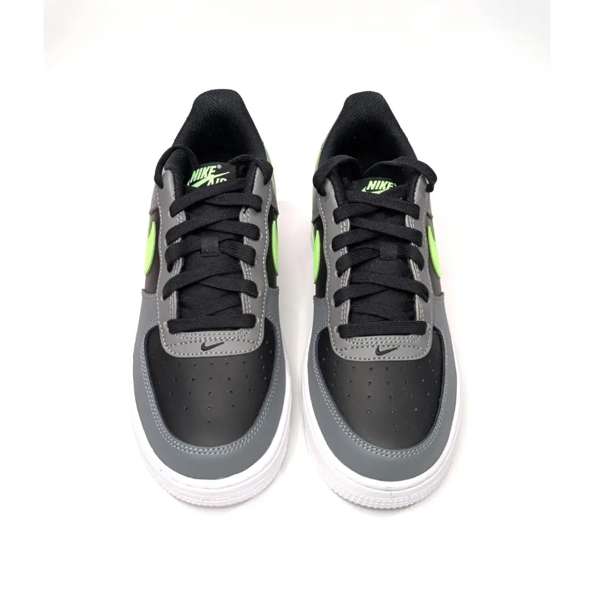 Nike shoes - Nike Air Force 1 - Air Force - CT3839 CT3839-010 - Black/Lime/Grey 10