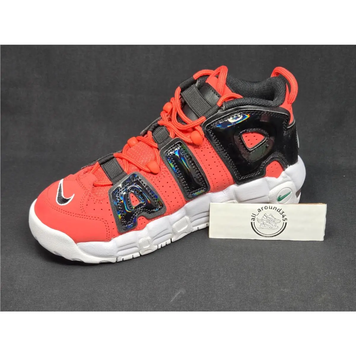 Nike shoes - Nike Air More Uptempo GS - DV2205 600 - Red 0