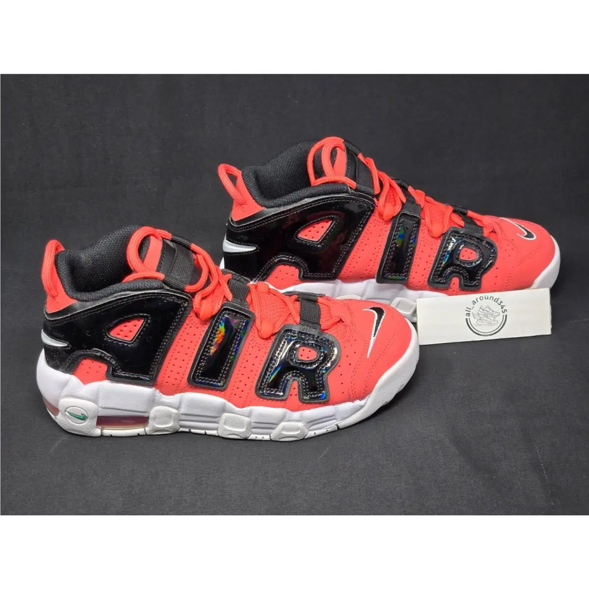 Nike shoes - Nike Air More Uptempo GS - DV2205 600 - Red 2