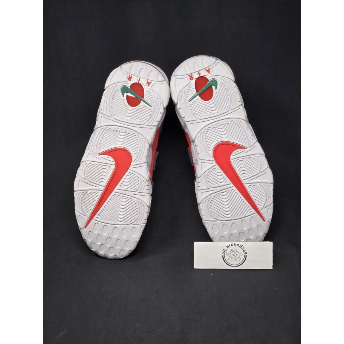 Nike shoes - Nike Air More Uptempo GS - DV2205 600 - Red 5