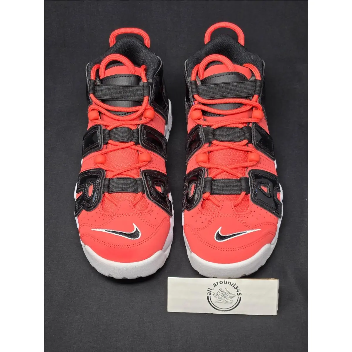 Nike shoes - Nike Air More Uptempo GS - DV2205 600 - Red 9