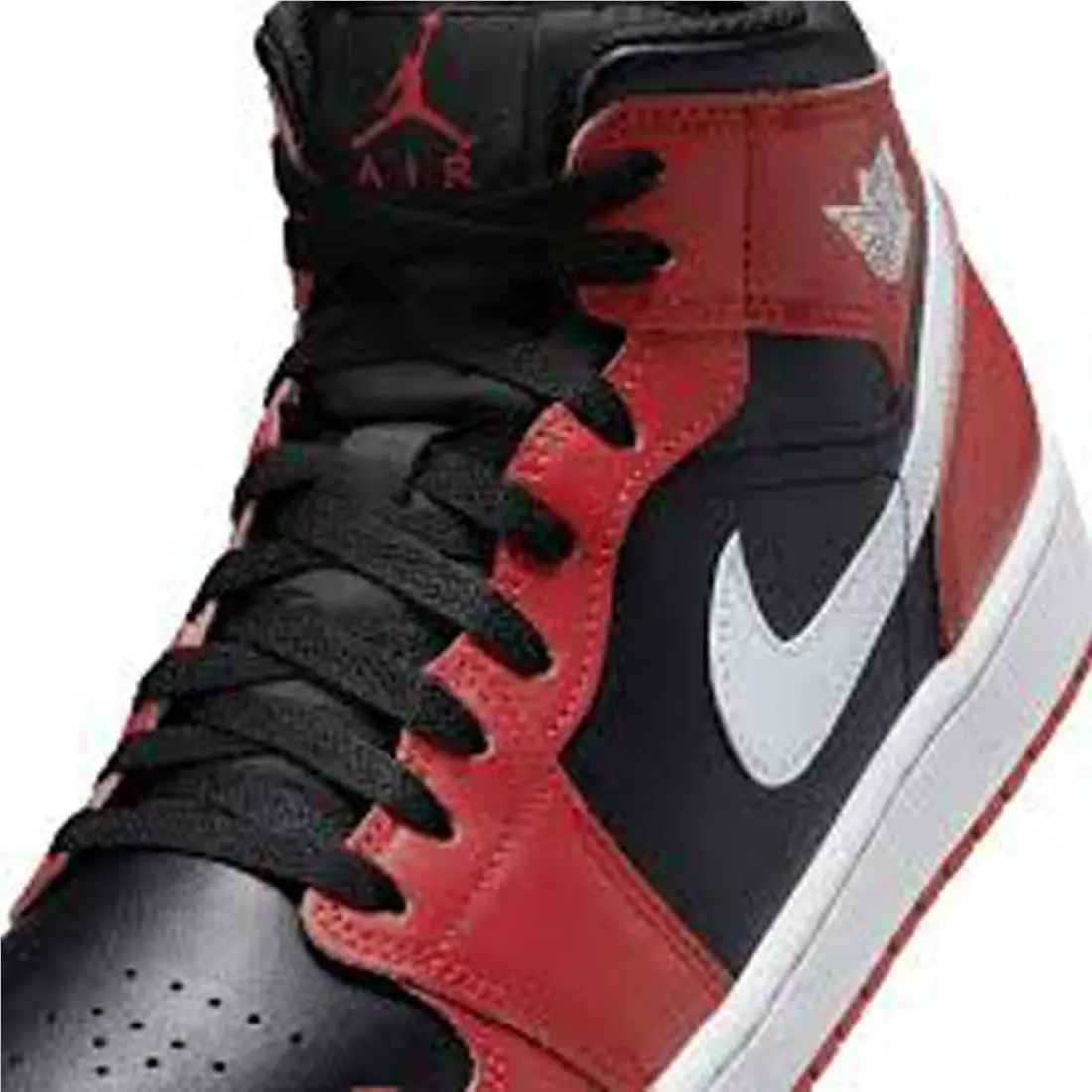 Nike shoes - Jordan 1 Mid Gym Red Black White - DQ8426-061 - Red 5