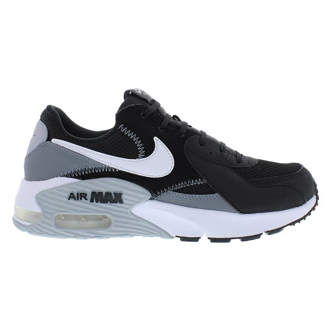 Nike Air Max Excee Mens Shoes - Black/White/Cool Grey, Main: Black