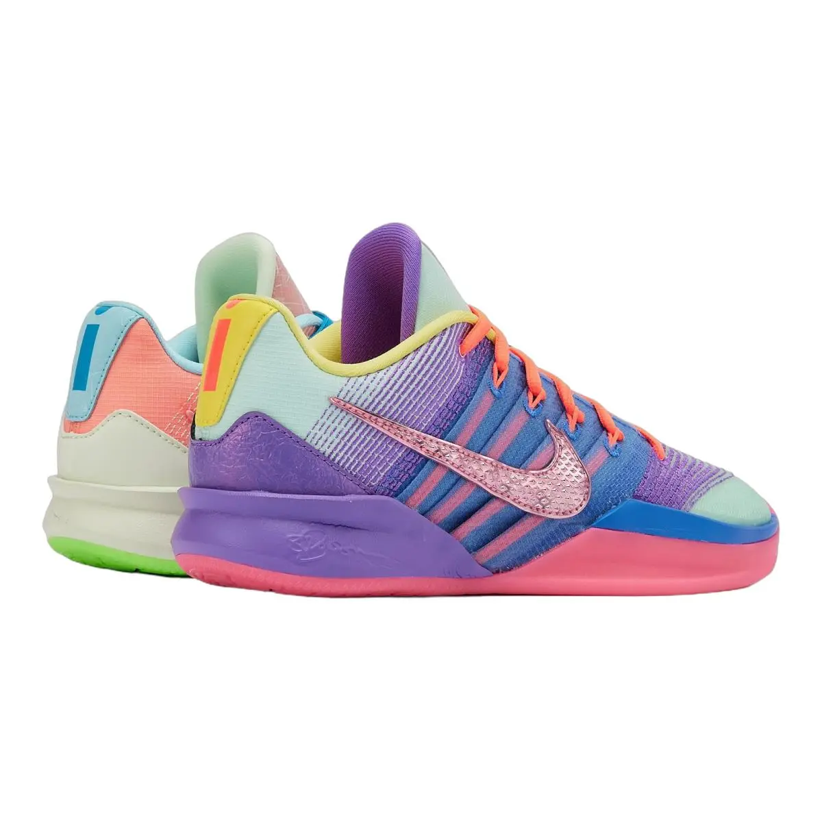 Nike shoes - Nike Sabrina 3 - Sabrina - IO7845-300 - Igloo/Hot Lava/Blue Crystal/Light Atomic Pink/Dynamic Turquoise 2