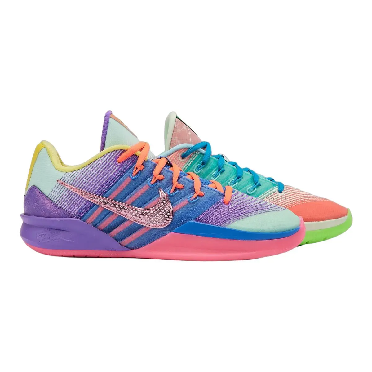 Nike shoes - Nike Sabrina 3 - Sabrina - IO7845-300 - Igloo/Hot Lava/Blue Crystal/Light Atomic Pink/Dynamic Turquoise 9