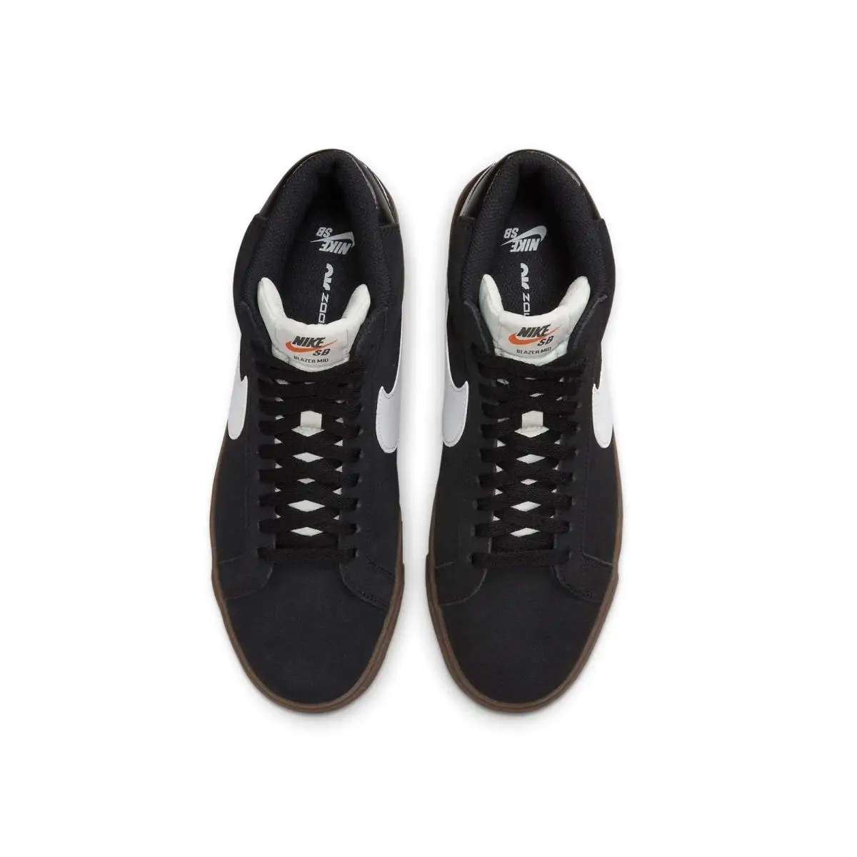 Nike shoes - Nike SB Zoom Blazer Mid - 864349-010 - Black/White-Black-Sail 1