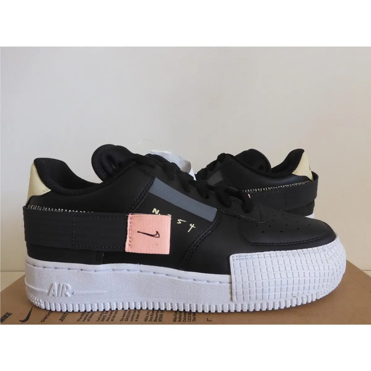 Nike shoes - Nike Air Force 1 - Air Force - Black 0