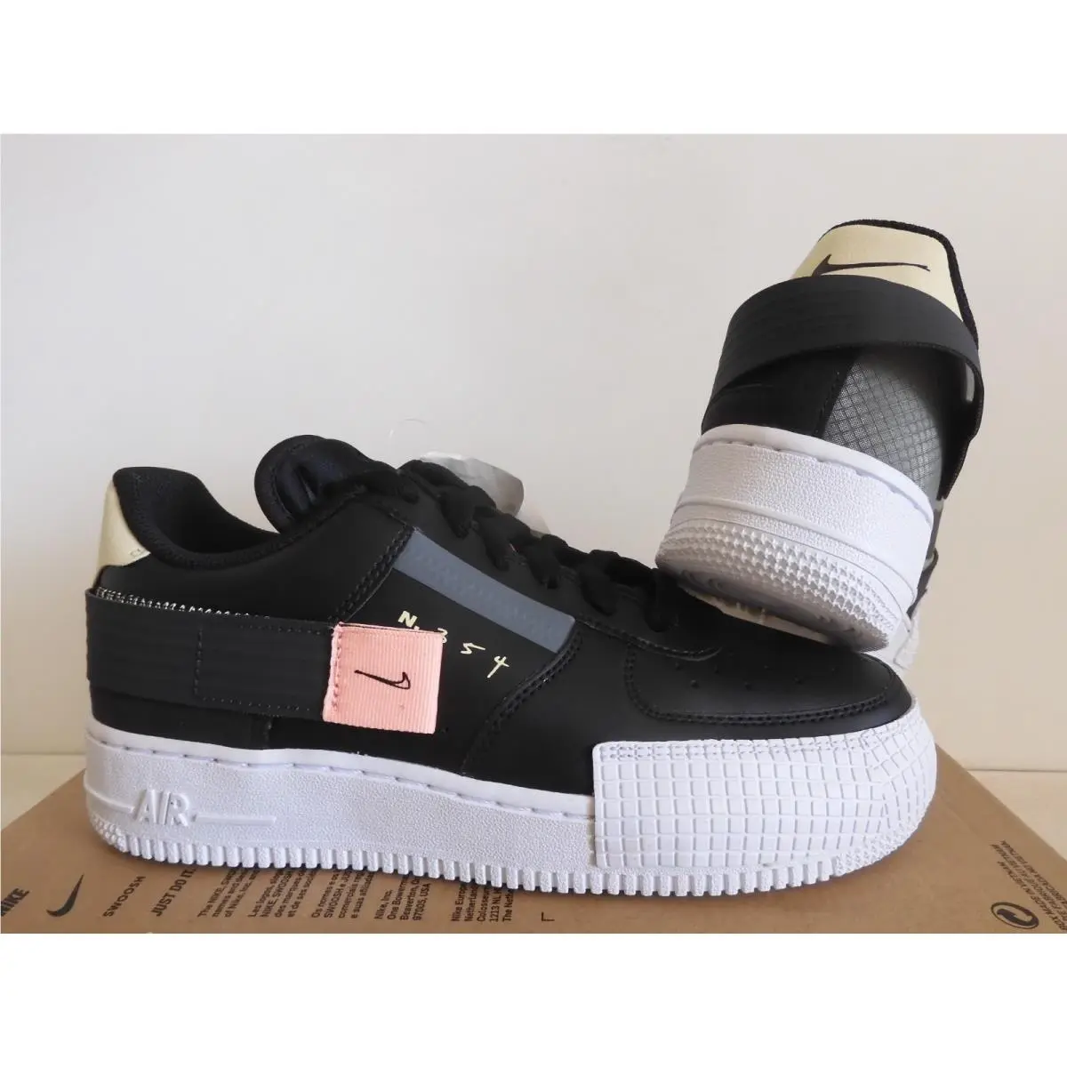 Nike shoes - Nike Air Force 1 - Air Force - Black 1