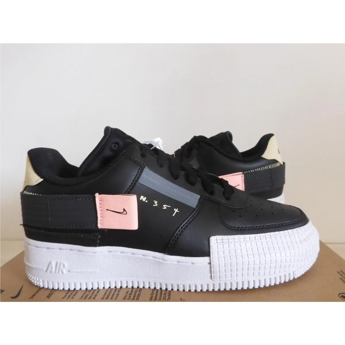 Nike shoes - Nike Air Force 1 - Air Force - Black 16