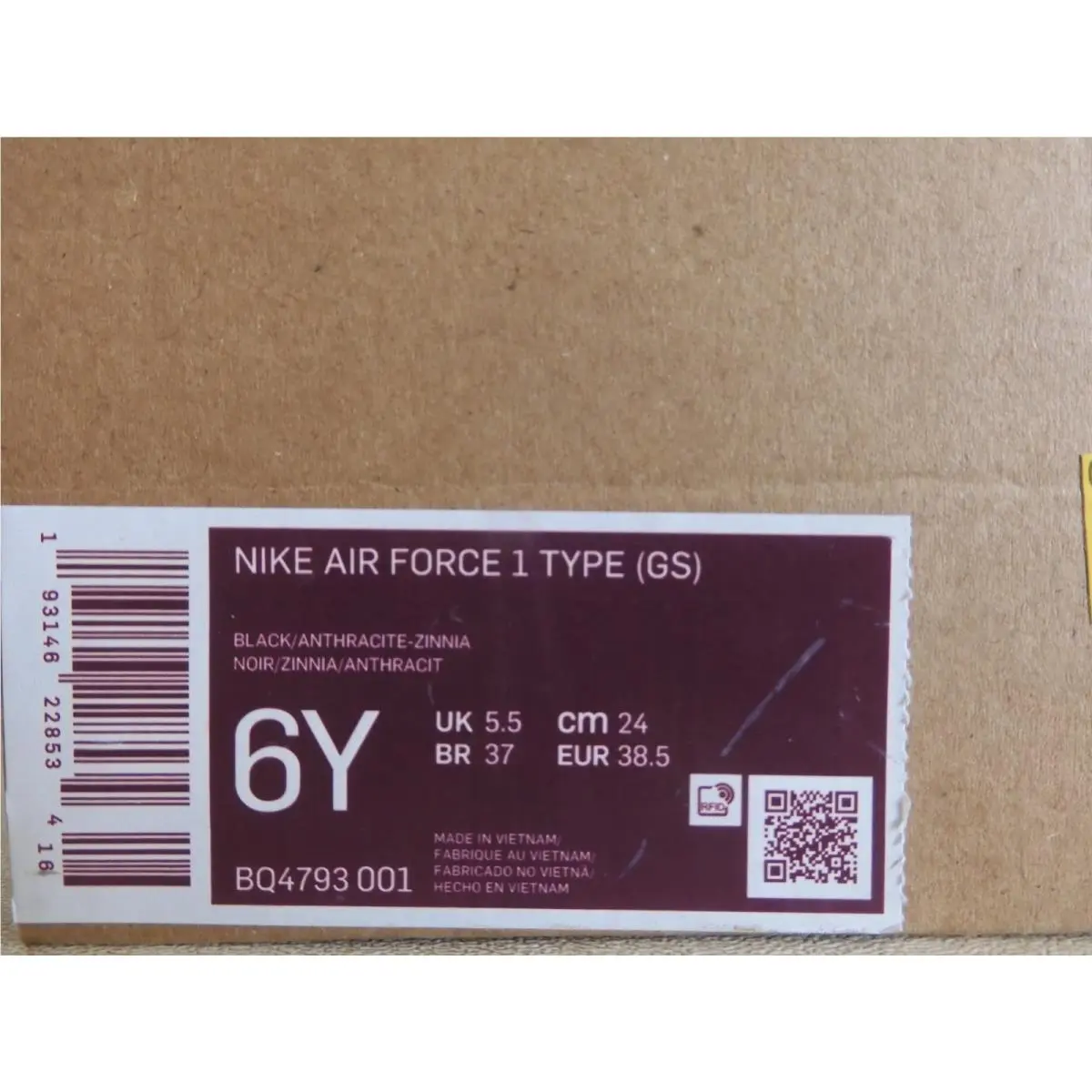 Nike shoes - Nike Air Force 1 - Air Force - Black 14