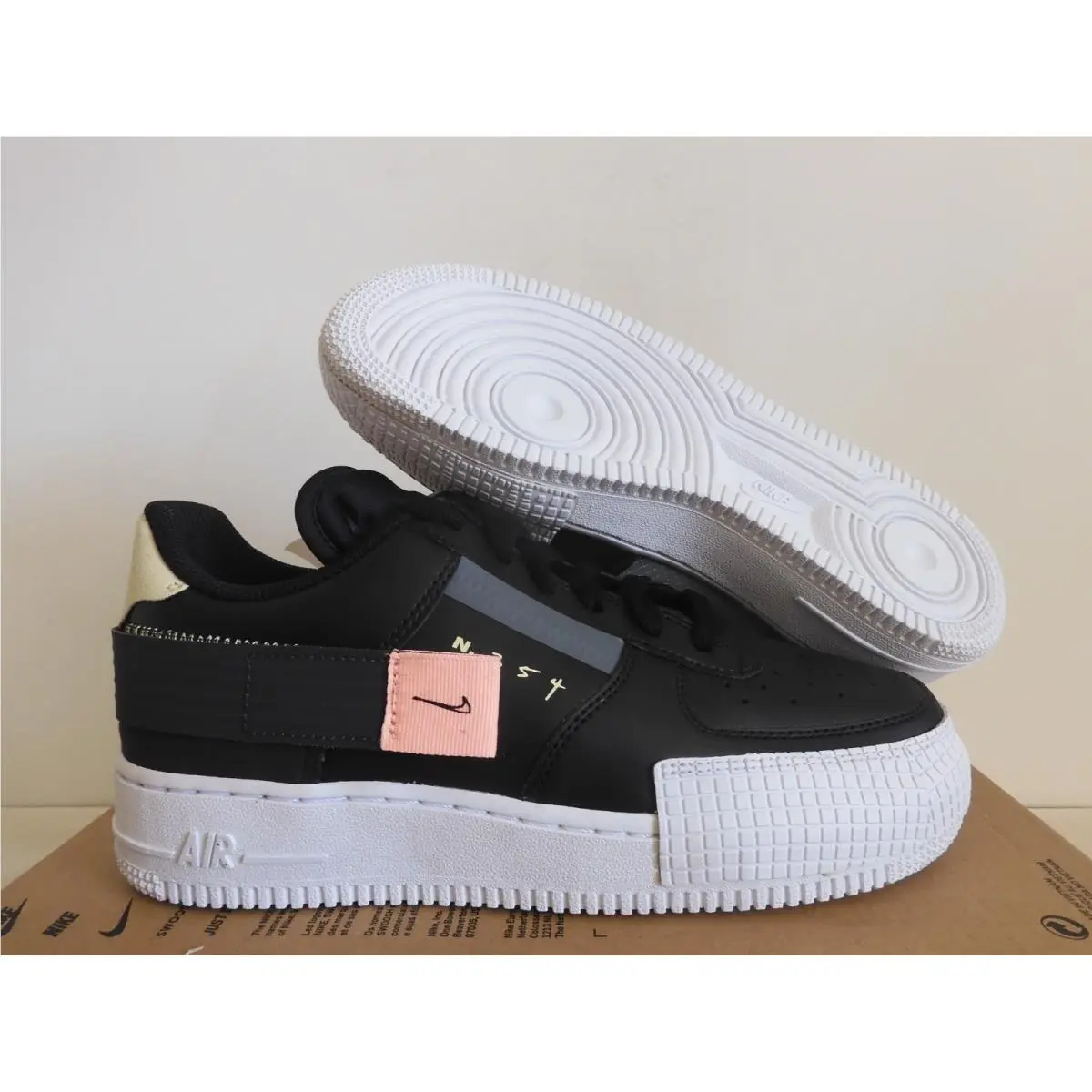 Nike shoes - Nike Air Force 1 - Air Force - Black 7