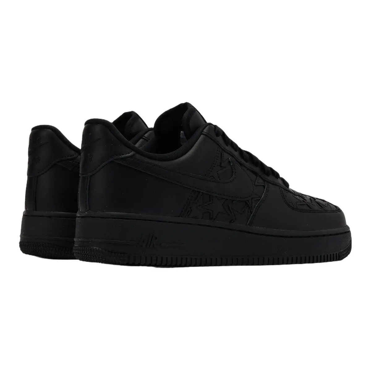 Nike shoes - Nike Air Force 1 Low Lv8 Edge - IM5750-001 - Black/Black/Metallic Silver 8