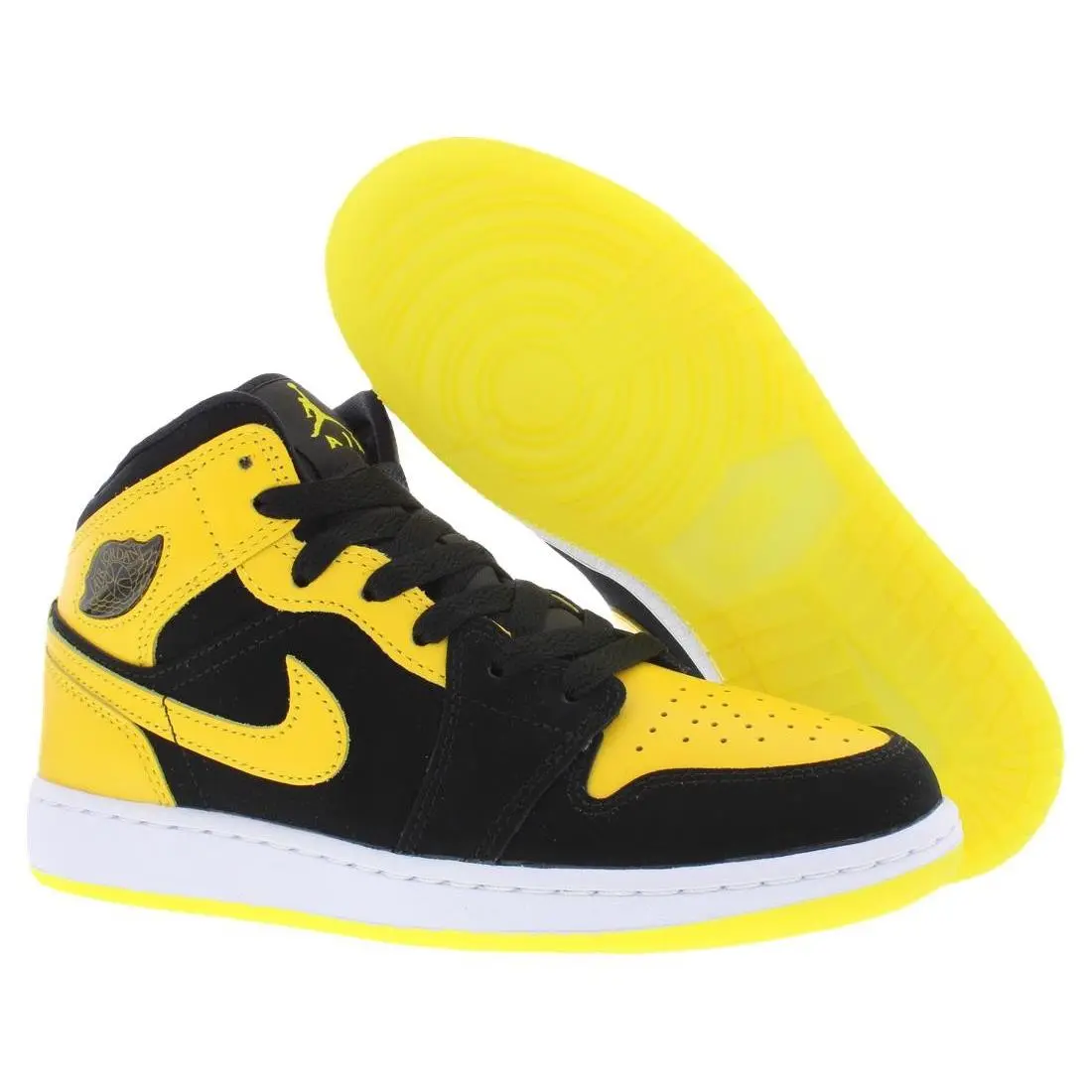 Nike Air Jordan 1 Mid SE GS Boys Shoes