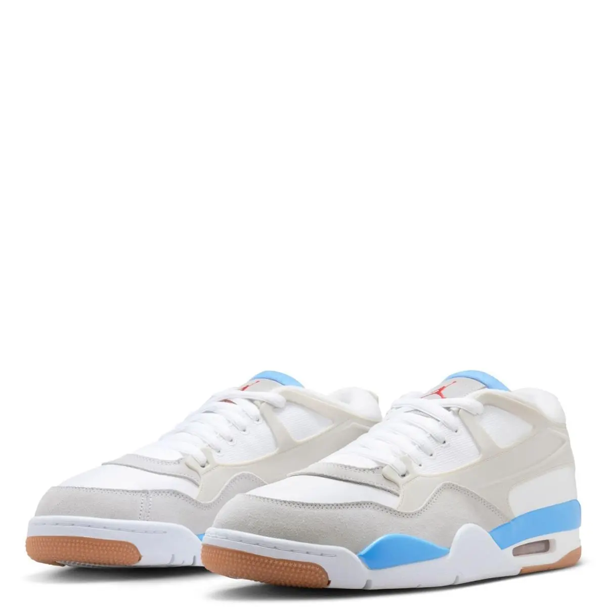 Nike Air Jordan 4 RM FQ7939-104 Sneakers Mens White Gray Leather Lifestyle Shoes